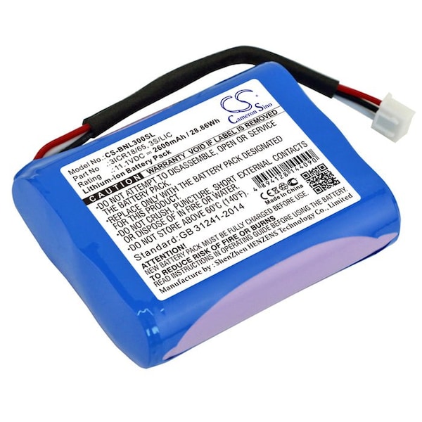 Bsc Preferred Bang & Olufsen BeoPlay A3 2600mAh Speaker Replacement Battery CS-BNL300SL - main